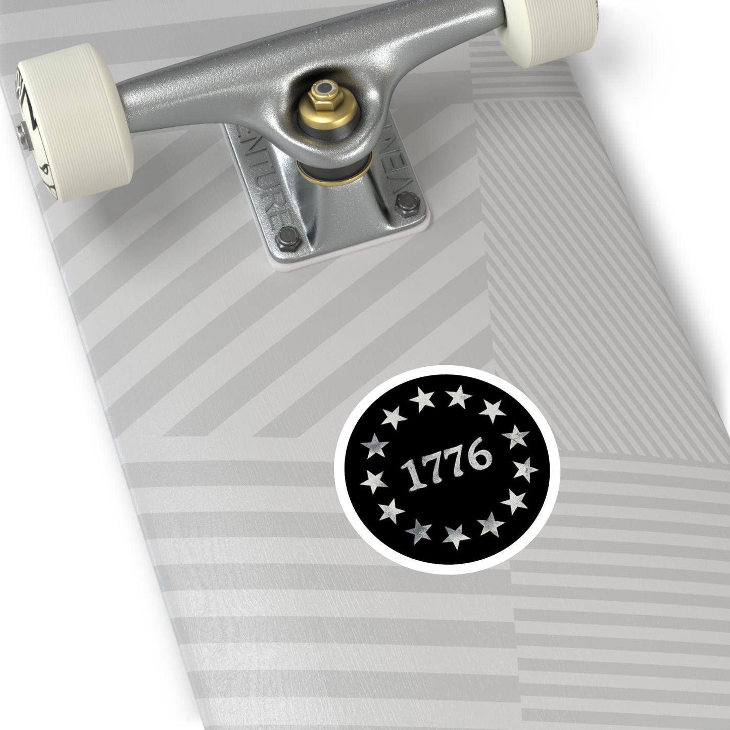 1776 Stars Round Sticker