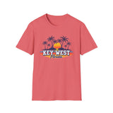 Key West Florida Sunset T-Shirt — Tropical Palm Beach Vacation Tee