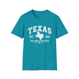 Texas The Lone Star State T-Shirt — EST. 1845