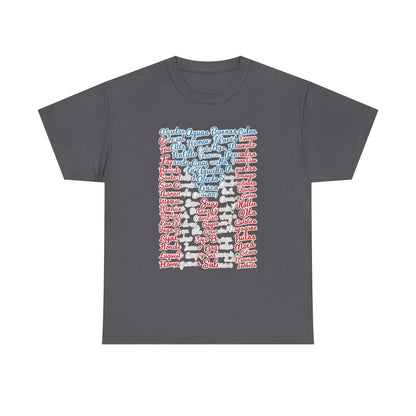 Puerto Rico Cities & Flag T-Shirt — Vintage Road Sign Tee