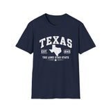 Texas The Lone Star State T-Shirt — EST. 1845