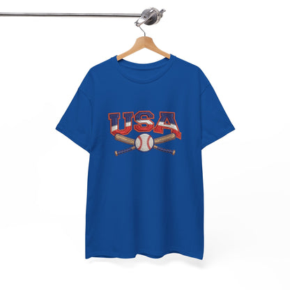 USA Baseball Patriotic 4th of July T-Shirt