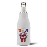 USA Zip-Up Bottle Cooler Sleeve — Patriotic USA Koozie