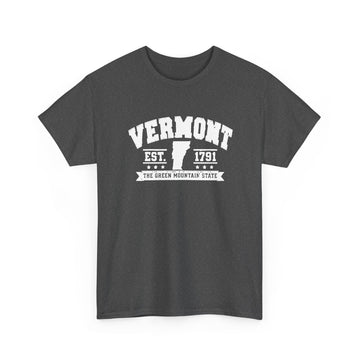 Vermont EST. 1791 Vintage State Tee