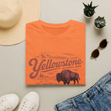 Yellowstone National Park T-Shirt — Vintage Bison Graphic