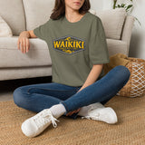 Waikiki Hawaii Vintage Surf T-Shirt — Retro Island Vacation Tee