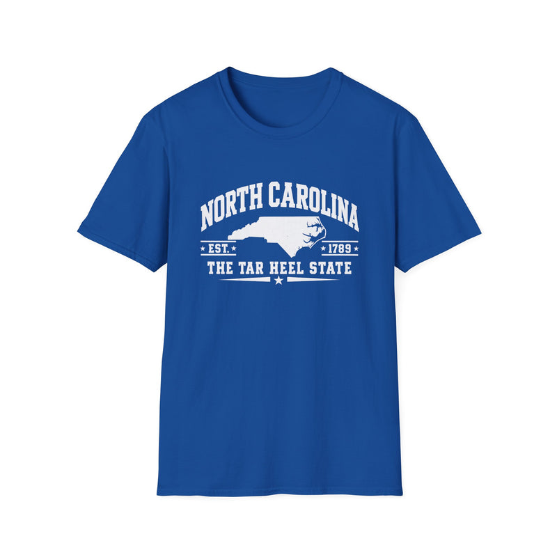 North Carolina State T-Shirt – 'The Tar Heel State' Vintage Tee