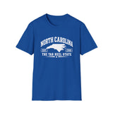 North Carolina State T-Shirt – 'The Tar Heel State' Vintage Tee
