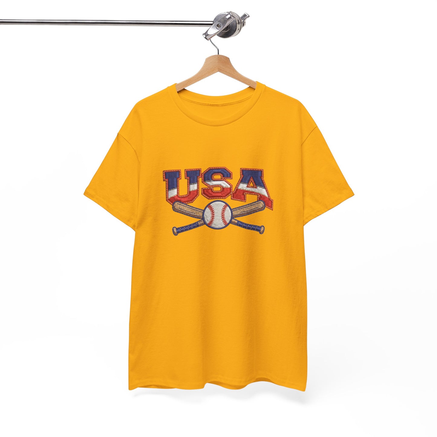 USA Baseball Patriotic 4th of July T-Shirt