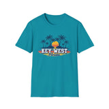 Key West Florida Sunset T-Shirt — Tropical Palm Beach Vacation Tee