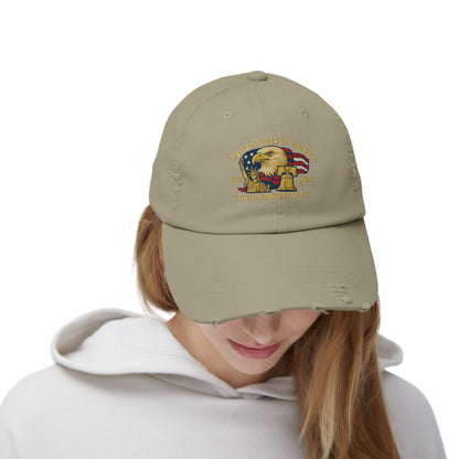 United States of America 1776-2026 Distressed Baseball Hat