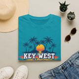 Key West Florida Sunset T-Shirt — Tropical Palm Beach Vacation Tee