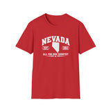 Nevada State T-Shirt — All For Our Country Tee