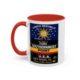 Southernmost Point Key West Coffee Mug — Conch Republic Souvenir Accent Mug