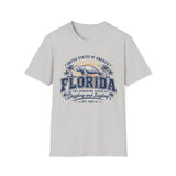 Florida Manatee T-Shirt — Vintage Palm Beach Vacation Tee