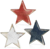 American Patriot Wooden Stars Table Decorations