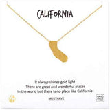 California 18K Gold Necklace