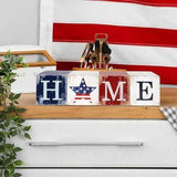 Vintage USA Home Wooden Blocks