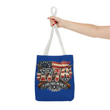 1776 'Live Free or Die' Patriotic Tote Bag