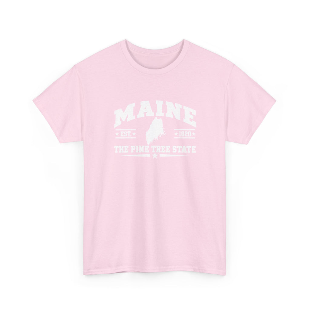 Maine Pine Tree State T-Shirt — Vintage State Pride Tee
