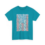 Puerto Rico Cities & Flag T-Shirt — Vintage Road Sign Tee