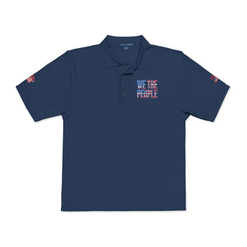 We The People Embroidered Polo