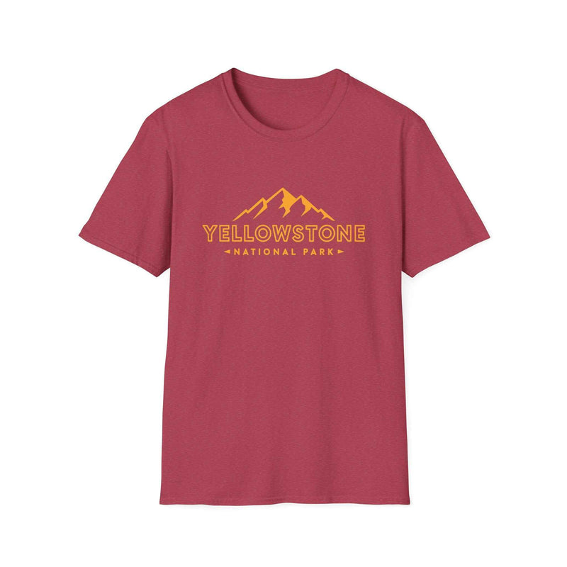 Yellowstone National Park T-Shirt — Retro Mountain Graphic Tee