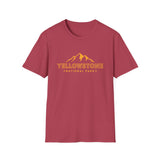 Yellowstone National Park T-Shirt — Retro Mountain Graphic Tee
