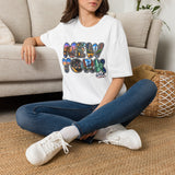 New York Graphic T-Shirt — Vintage Cityscape Lettering Tee