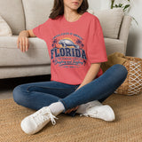 Florida Manatee T-Shirt — Vintage Palm Beach Vacation Tee