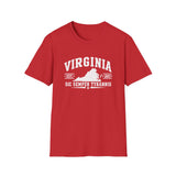 Virginia State T-Shirt — 'Sic Semper Tyrannis' Vintage Tee