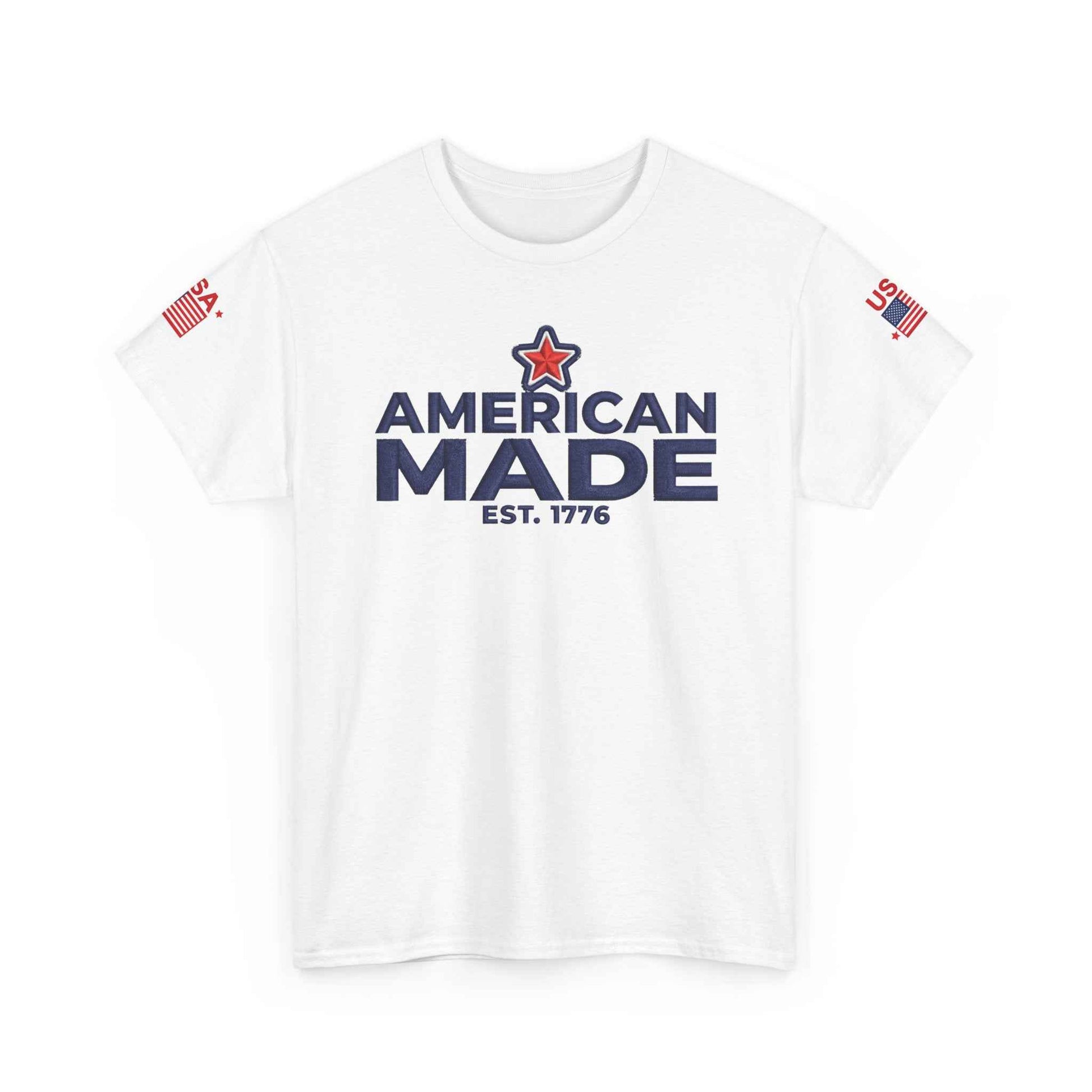 American Made T-Shirt – 'American Made Est. 1776' Patriotic Tee