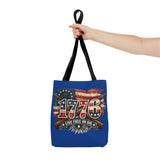 1776 'Live Free or Die' Patriotic Tote Bag