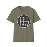 Detroit Shift Knob Graphic T-Shirt — Vintage Motor City Tee