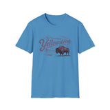 Yellowstone National Park T-Shirt — Vintage Bison Graphic