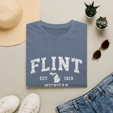 Flint Michigan Vintage Tee — EST. 1819 College Shirt
