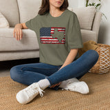 Texas Flag T-Shirt — Rustic American USA Map Tee