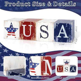 Vintage USA Home Wooden Blocks