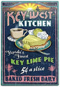 Key West Florida Vintage Aluminum Wall Sign