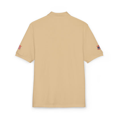 We The People Embroidered Polo