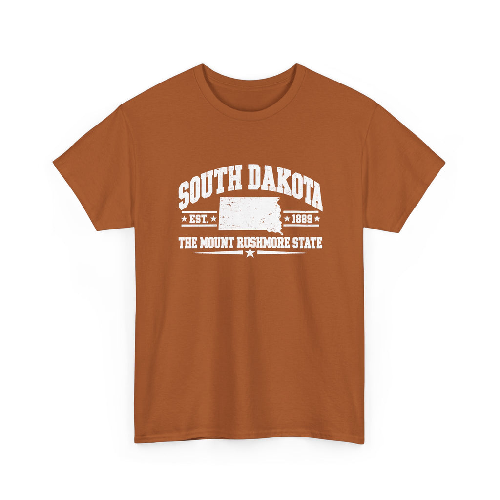 South Dakota Tee — "The Mount Rushmore State" Vintage State Pride T-Shirt