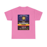 Key West Southernmost Point T-Shirt — 90 Miles to Cuba to USA Vintage Tee