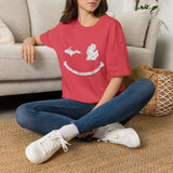 Michigan Smile T-Shirt – Distressed Upper & Lower Peninsula Graphic Tee
