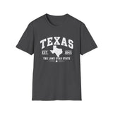 Texas The Lone Star State T-Shirt — EST. 1845