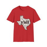 Texas 'y'all' Graphic T-Shirt