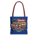 1776 'Live Free or Die' Patriotic Tote Bag