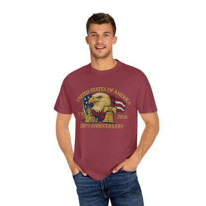 USA Birthday T-Shirt – United States 1776–2026 Patriotic Tee