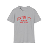 New York City Vintage Logo T-Shirt — EST. 1624 Collegiate Tee