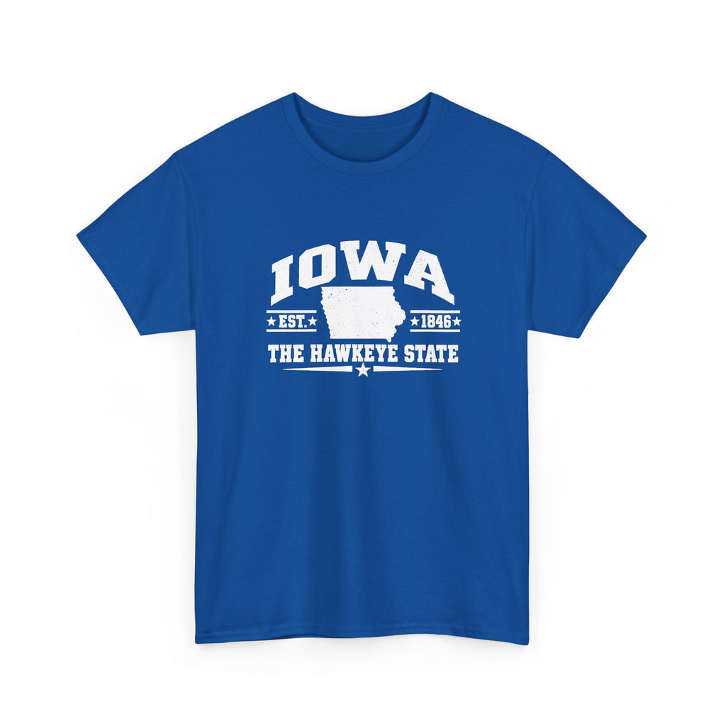 Iowa The Hawkeye State Classic White T-Shirt