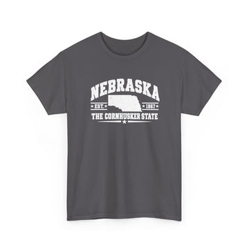 Nebraska State Tee – "The Cornhusker State" Graphic T-Shirt